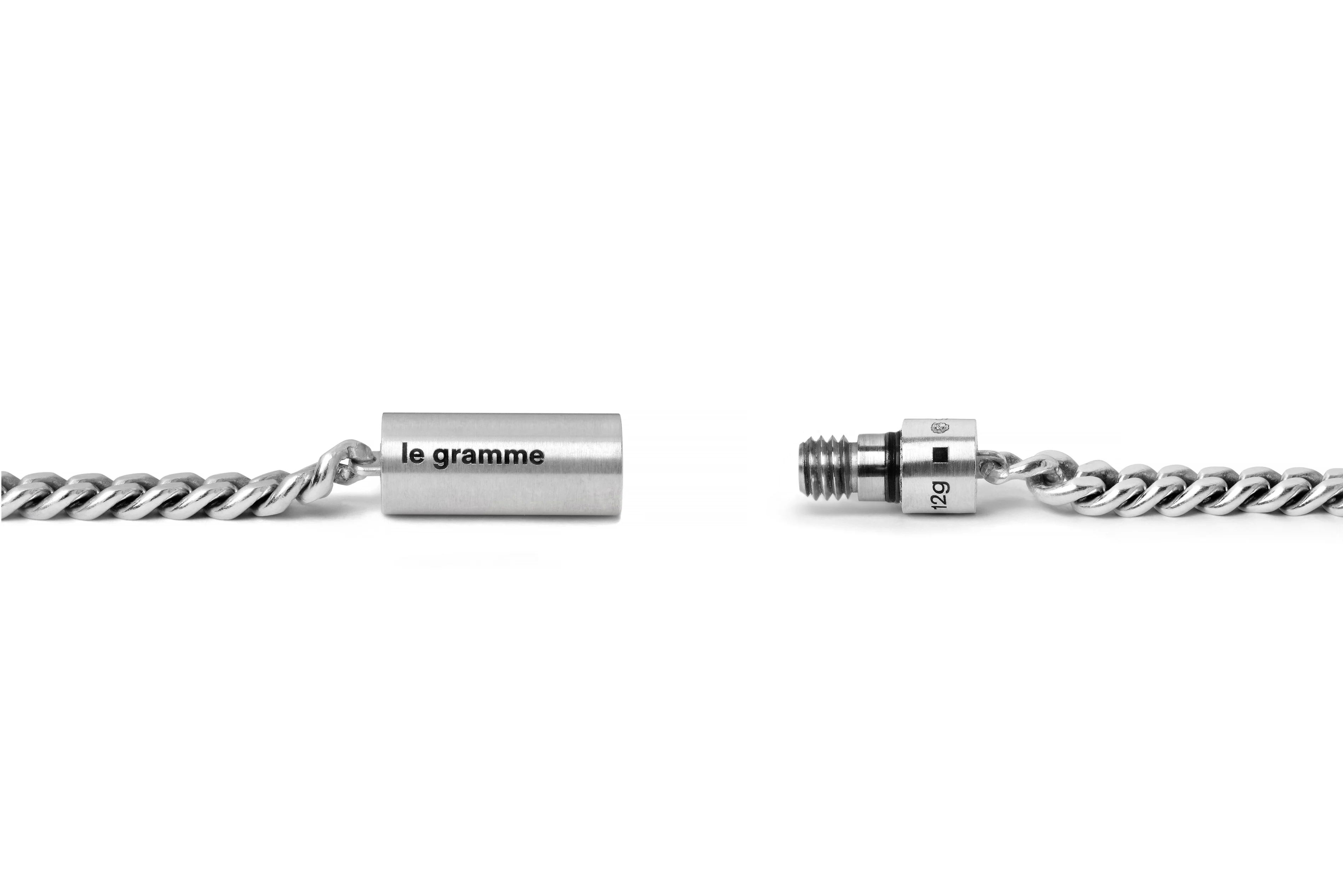 bracelet câble gourmette le 12g - Image 3